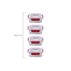 🥡 Nest Lock™ 4‑Piezas (1.1 L)  Joseph Joseph | Things