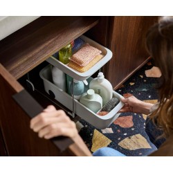 CUPBOARDSTORE™ 2‑Tier Caddy Organizador de dos niveles para armarios Joseph Joseph, foto 6