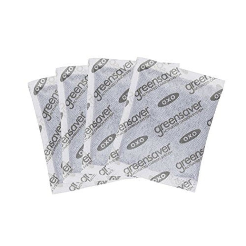 🌱 Recambio de carbón activado Oxo GreenSaver Refill (4 u.) | Things