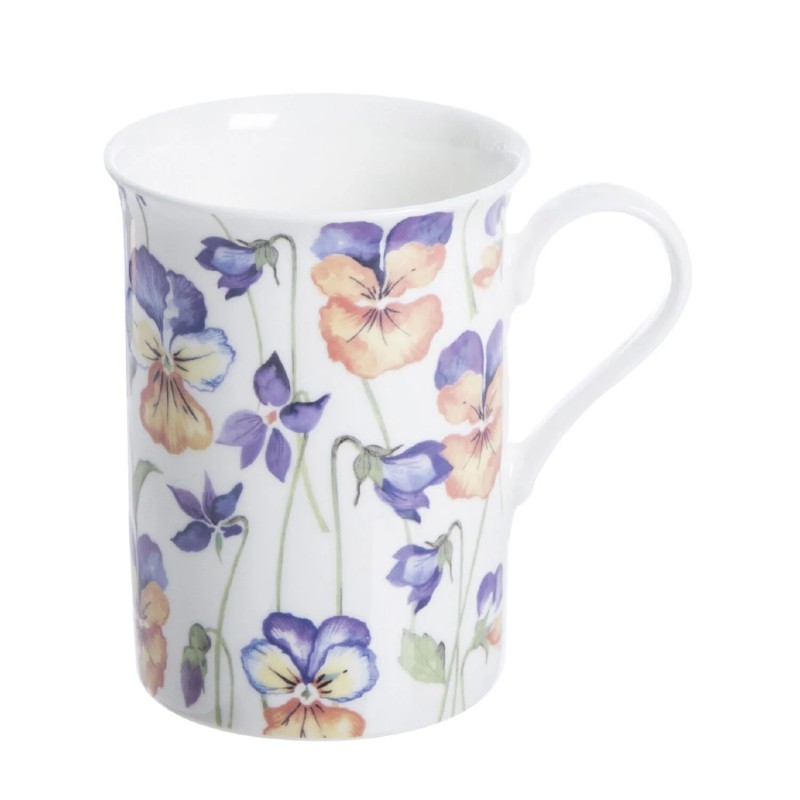 Taza 30 cl Fine China Viola / Sweet Pea | Taza floral vintage Price & Kensington | Things