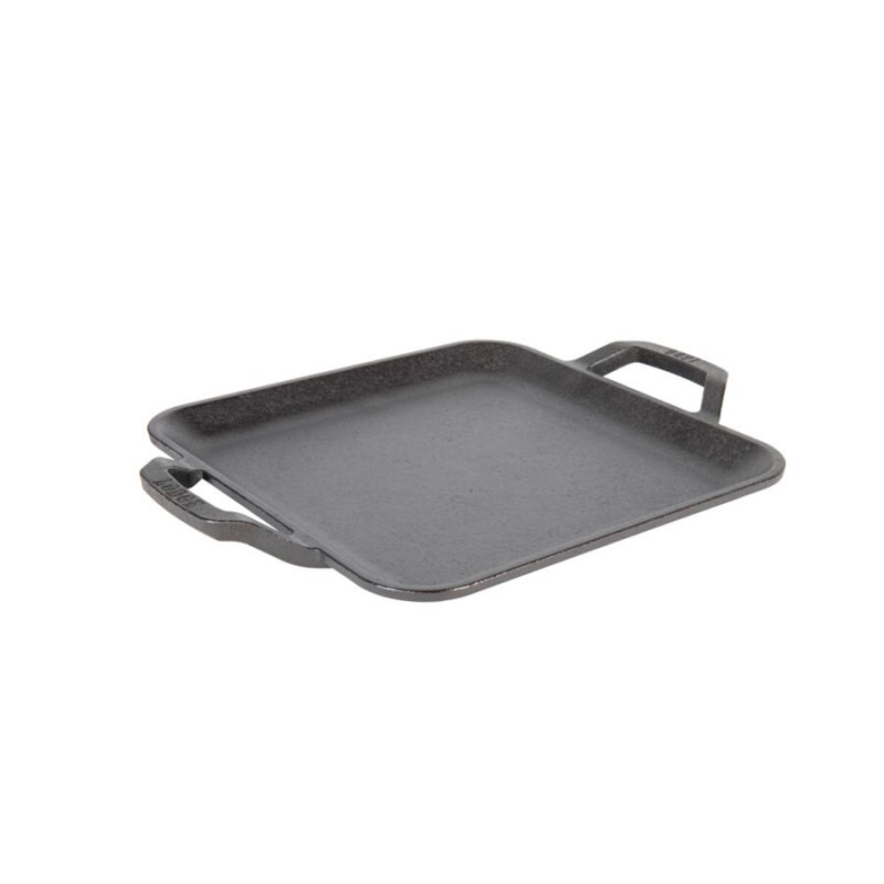 Plancha cuadrada lisa 28 cm. Lodge