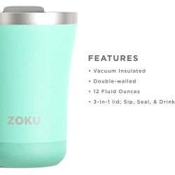 Vaso Térmico Zoku 350 ml Acero Inoxidable | Things