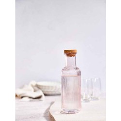 Botella de Cristal Decorativa con Tapón de Corcho, foto 4