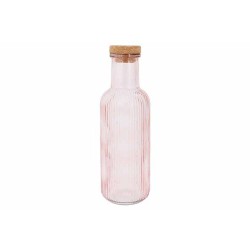 Botella de Cristal Decorativa con Tapón de Corcho 🍶✨ | Things