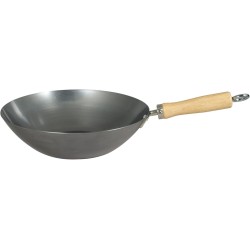 Wok de acero al carbono Dexam 27 cm 🔥🥢 | Things