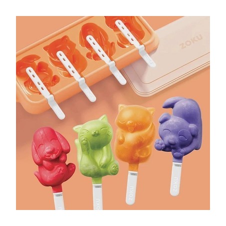 Molde helado Perros y Gatos 🐶🐱Zoku | Things