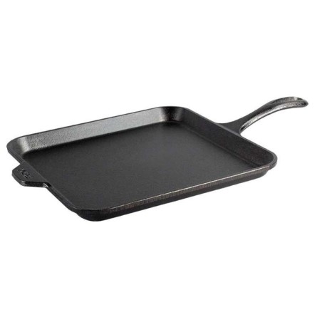 Plancha lisa cuadrada de hierro fundido Lodge 28 cm | Things