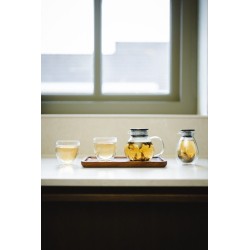 Set de 2 vasos de vidrio de doble pared 200 ml. Bredemeijer, foto 3