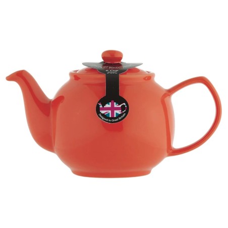 Tetera de Cerámica Price & Kensington 2 Tazas 450ml Naranja quemado