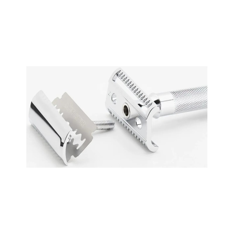 Merkur 37C Slant Maquinilla de Seguridad Cromada | Things