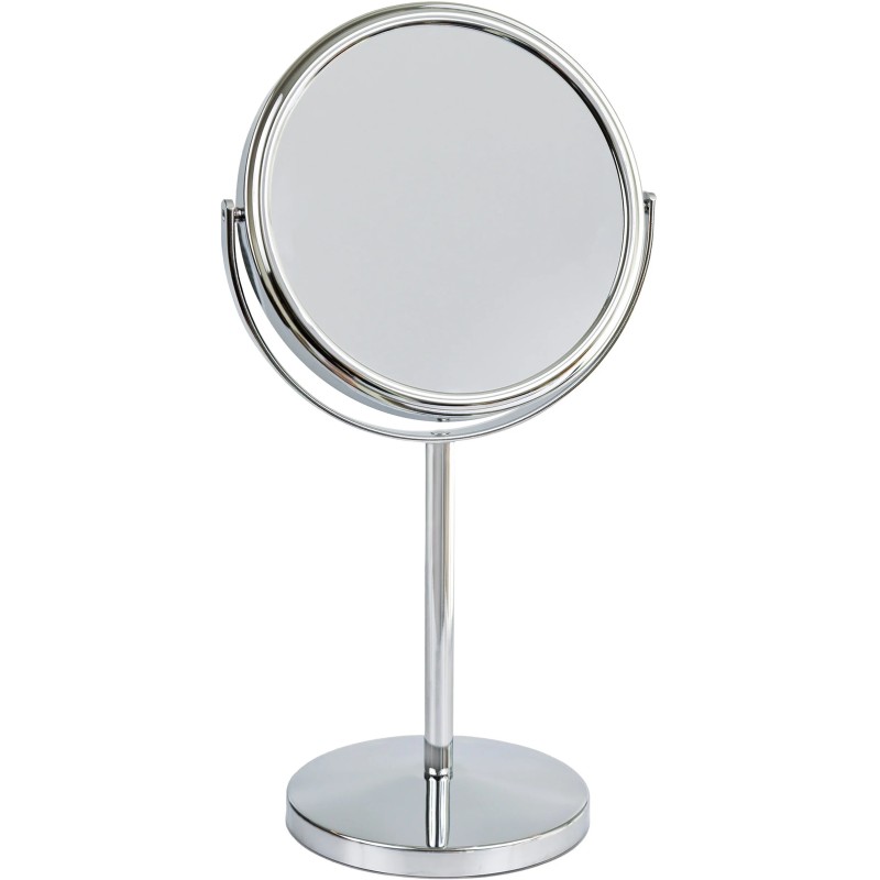 🪞 Espejo de Mesa Redondo Cromado Aumento 10X Ø17,5 cm Novex | Things