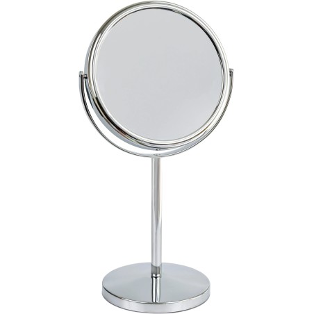 🪞 Espejo de Mesa Redondo Cromado Aumento 10X Ø17,5 cm Novex | Things