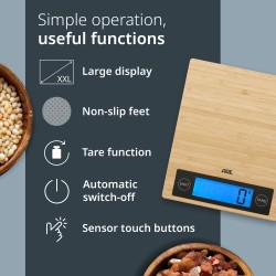 Balanza de Cocina Digital RAMONA BAMBOO ADE 🌿⚖️ | Things
