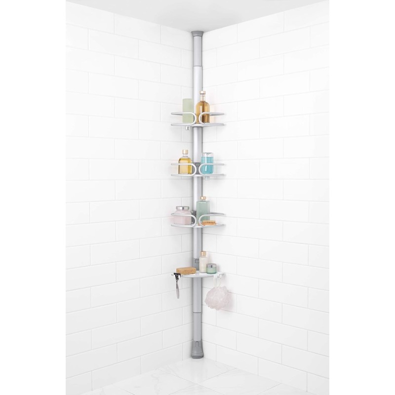 🚿  Estantería Telescópica para Ducha de Aluminio OXO | Things