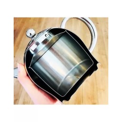 Bredemeijer Minuet Santhee 3308MS – Tetera Acero Inoxidable 1,4 L | Doble Pared