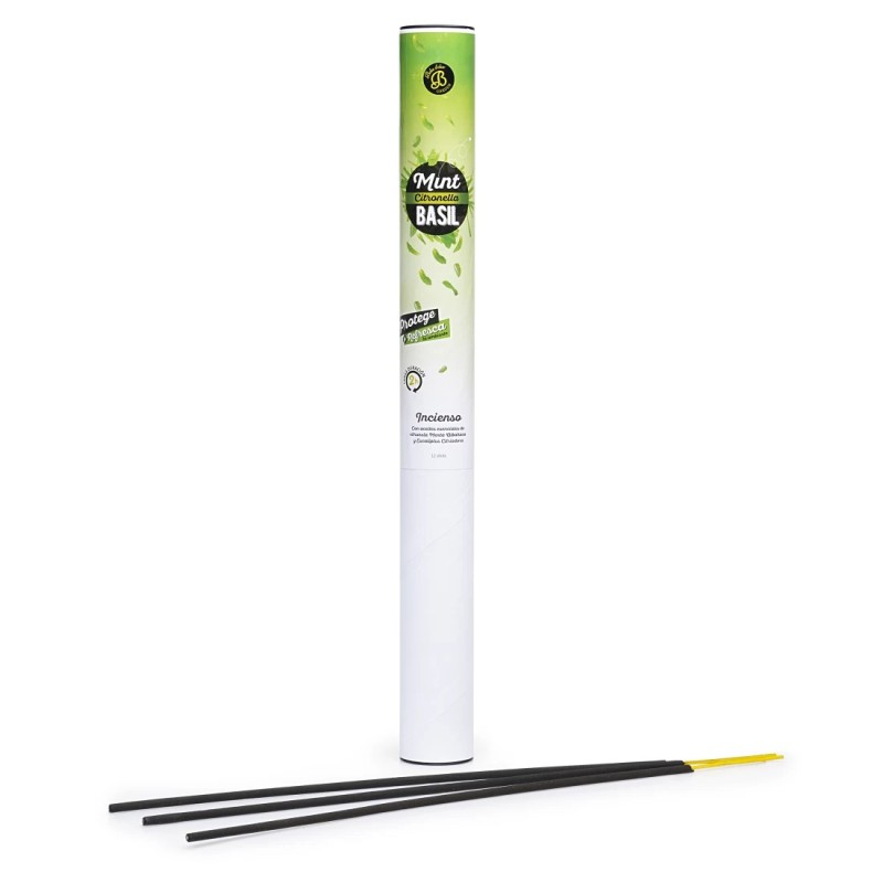 Incienso Jardín 12 Sticks Mint, Citronella & Basil