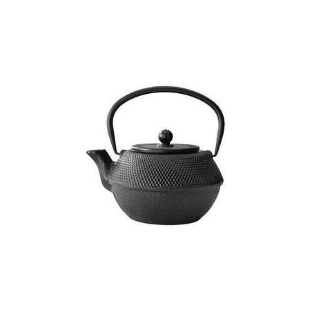 Tetera de Hierro Fundido Bredemeijer Jang 1,1 L Negra con Filtro de Acero