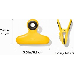 OXO Good Grips Heavy Duty Clips 4 uds | Clips magnéticos para bolsas
