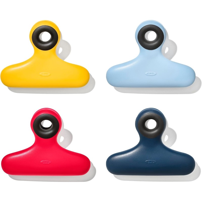 OXO Good Grips Heavy Duty Clips 4 uds | Clips magnéticos para bolsas