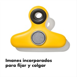 OXO Good Grips Heavy Duty Clips 4 uds | Clips magnéticos para bolsas