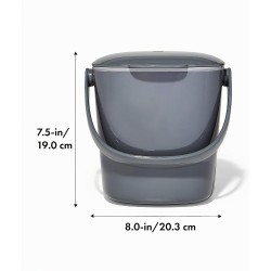 OXO Good Grips Compost Bin 2,83 L Charcoal