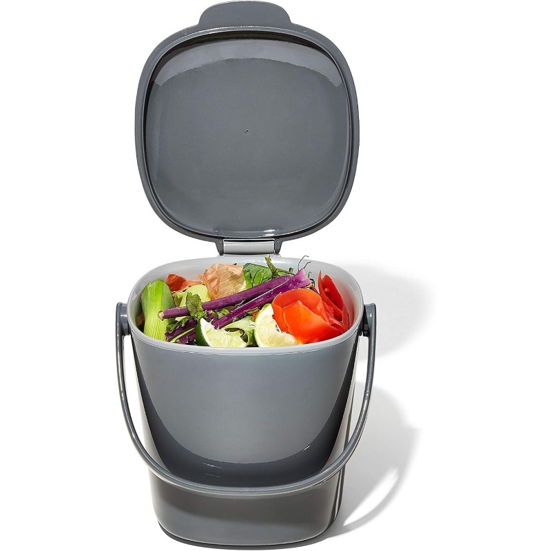 OXO Good Grips Compost Bin 2,83 L Charcoal