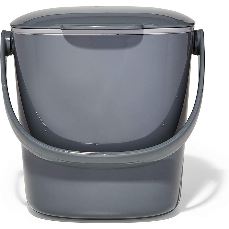 OXO Good Grips compostador de cocina 2,83 L Charcoal