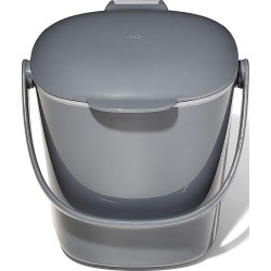 OXO Good Grips compostador de cocina 2,83 L Charcoal