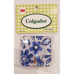 Percha adhesiva de resina artesanal · Hecha en Galicia