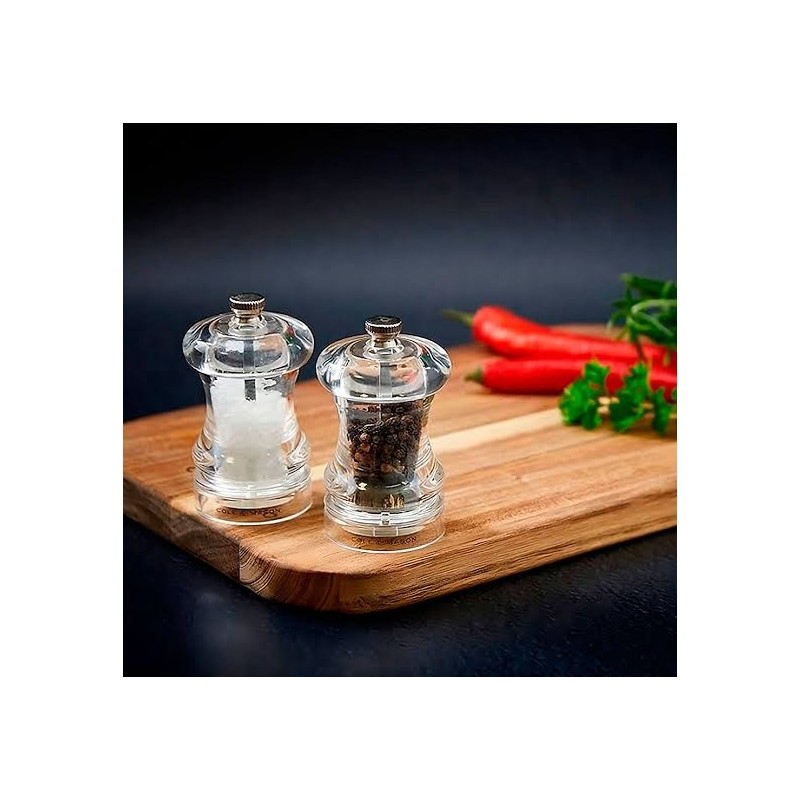Cole & Mason Capstan acrílico | Molinillo pimienta 11,5 cm