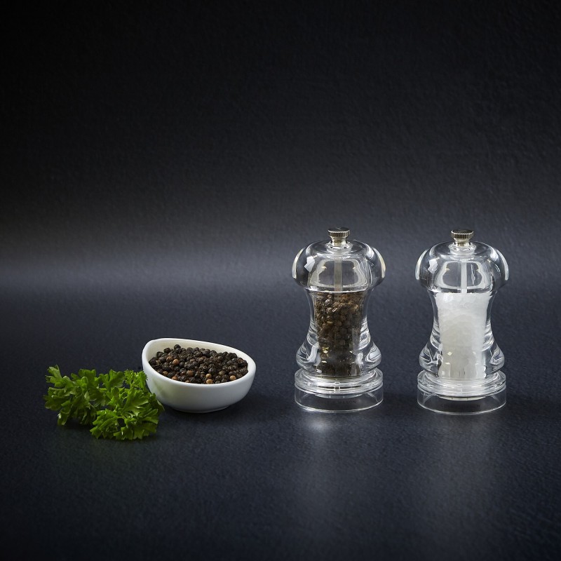 Cole & Mason Capstan acrílico | Molinillo pimienta 11,5 cm