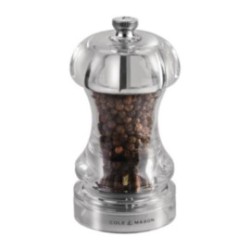 Cole & Mason Capstan acrílico | Molinillo pimienta 11,5 cm