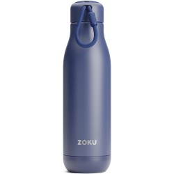 Botella térmica Zoku 750 ml azul marino | Acero inox