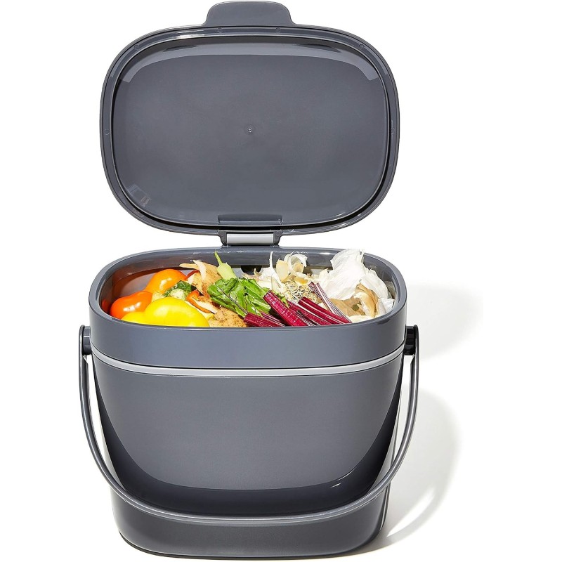 OXO Good Grips Compost Bin 6,62 L Charcoal