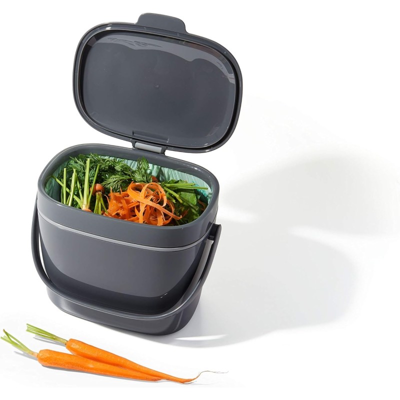 OXO Good Grips Compost Bin 6,62 L Charcoal