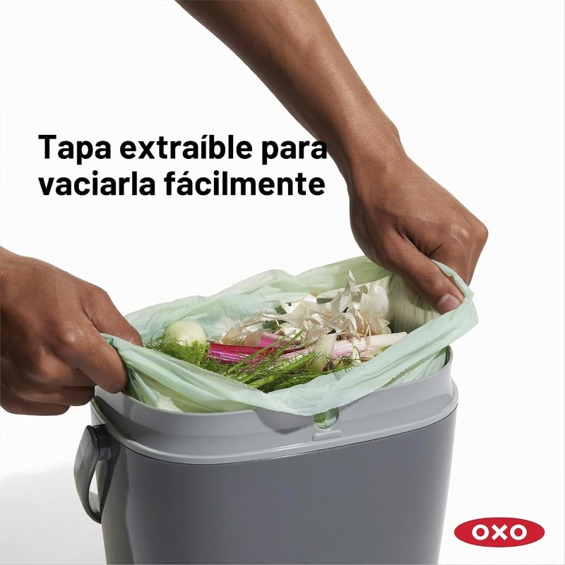OXO Good Grips Compost Bin 6,62 L Charcoal