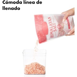 OXO POP rectangular slim 1,1 L | Bote hermético