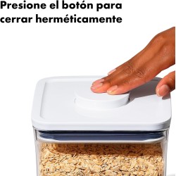 OXO POP rectangular slim 1,1 L | Bote hermético