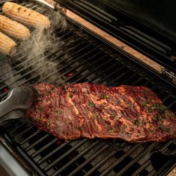 Weber Traveler Stealth Edition | Barbacoa de gas portátil premium en a