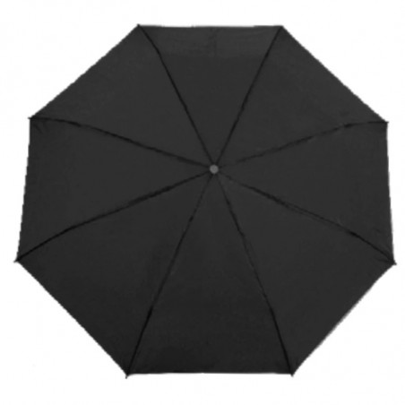 Paraguas Plegable Manual (Negro) Vipluie, abierto