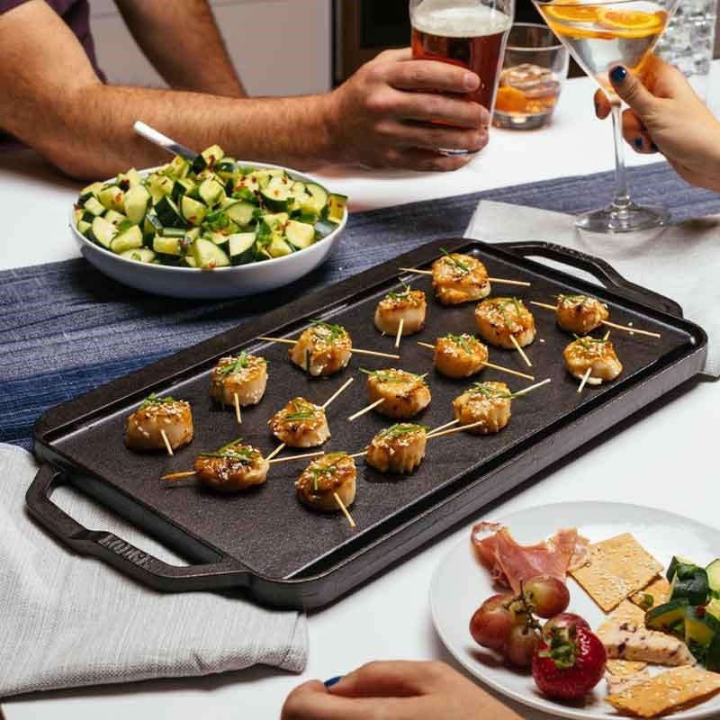Plancha reversible 25 x 50 cm. Lodge, foto 5