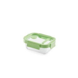 Recipiente hermético vidrio 370 ml rectangular, foto 2