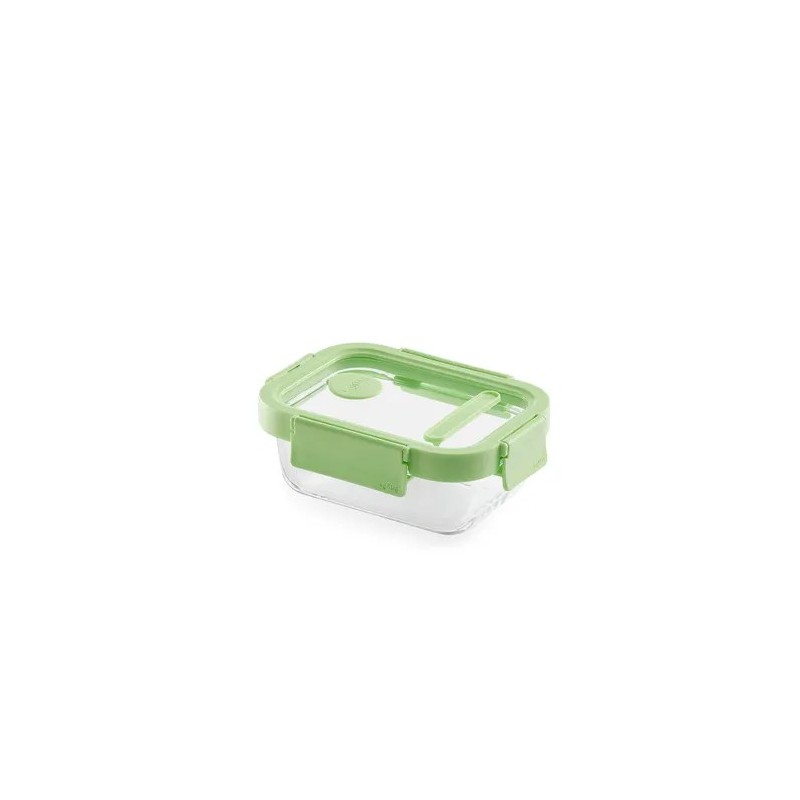 Recipiente hermético vidrio 370 ml rectangular, foto 2
