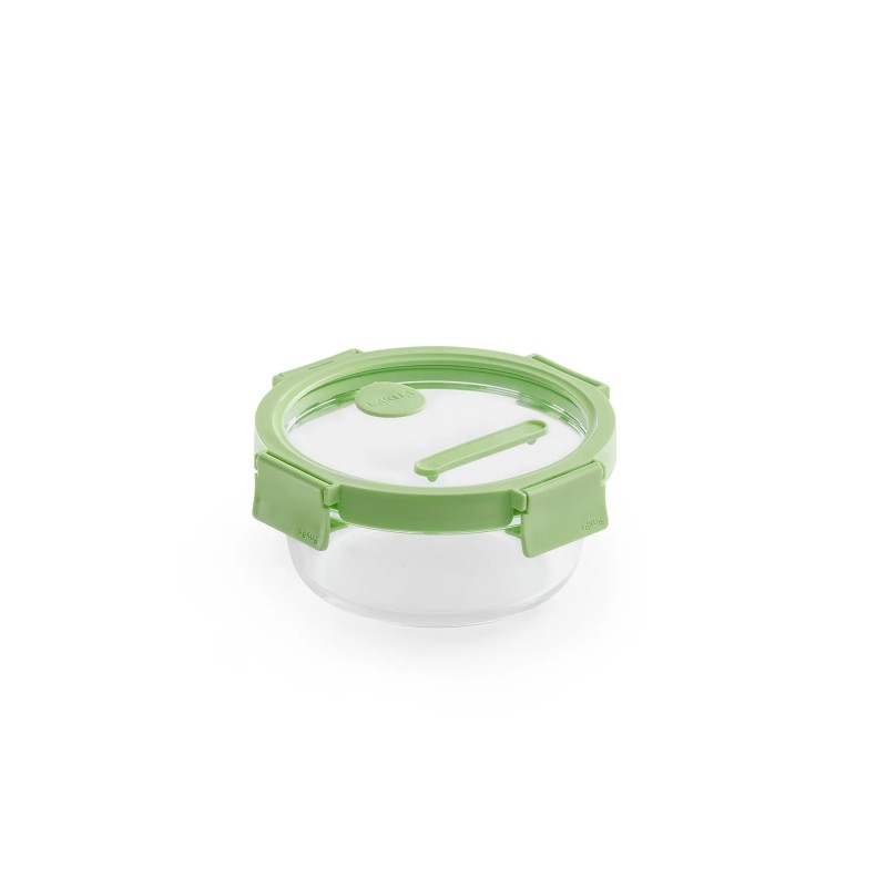 Recipiente hermético vidrio 650 ml redondo | Things